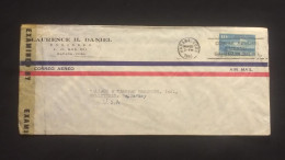 C) 1945. CUBA. AIRMAIL ENVELOPE SENT TO USA. XF - America (Other)