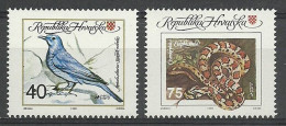 Croatia 1992 Mi 207-208 MNH  (ZE2 CRT207-208) - Otros