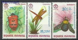 Indonesia 1970 Mi 682-684 MNH  (ZS8 INS682-684) - Otros