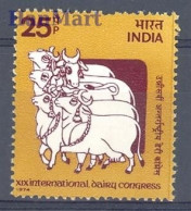 India 1974 Mi 613 MNH  (ZS8 IND613) - Hoftiere