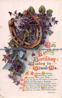 R099993 With Loving Birthday Wishes To Grandma. A Birthday Greeting Grandma Dear - World