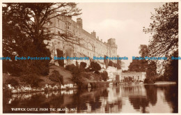 R099273 Warwick Castle From The Island. 3471. Salmon. RP - World