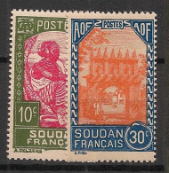 SOUDAN - 1943-44 - N°YT. 131 à 132 - Série Complète - Neuf Luxe ** / MNH / Postfrisch - Nuovi