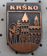KRSKO Coat Of Arms, Blason Slovenia Pin - Steden