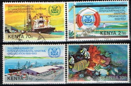 KENYA / Oblitérés / Used / 1983 - 25 Ans Der L'organisation Maritime Internationale - Kenia (1963-...)
