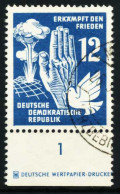 DDR 1950 Nr 278 DZ Gestempelt URA X5EF5C6 - Used Stamps