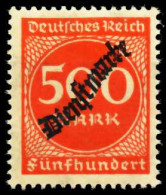 DEUTSCHES-REICH DIENST Nr 81 Postfrisch X63FC2E - Dienstmarken