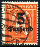 D-REICH INFLA Nr 277 Gestempelt X6B444E - Used Stamps