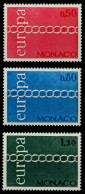 MONACO 1971 Nr 1014-1016 Postfrisch S003642 - Unused Stamps