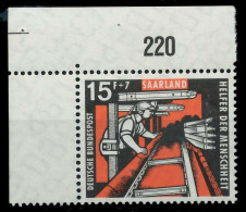 SAAR OPD 1957 Nr 406 Postfrisch ECKE-OLI X79C8A2 - Unused Stamps