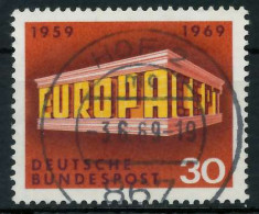 BRD BUND 1969 Nr 584 Zentrisch Gestempelt X83201A - Used Stamps