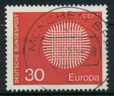 BRD BUND 1970 Nr 621 Zentrisch Gestempelt X832BD6 - Used Stamps