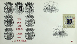 1969 Angola Dia Do Selo / Stamp Day - Día Del Sello