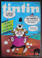 Tintin N° 29-1981 Dupa - Avec Poster " Chevaux De Course " Par Franz - Kuifje