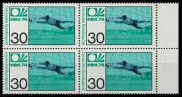 BRD BUND 1974 Nr 811 Postfrisch VIERERBLOCK X85046E - Neufs