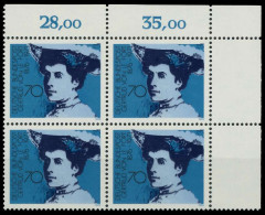 BRD 1975 Nr 829 Postfrisch VIERERBLOCK ECKE-ORE X850F0E - Unused Stamps