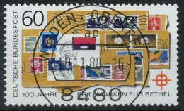 BRD 1988 Nr 1395 Zentrisch Gestempelt X851302 - Usados