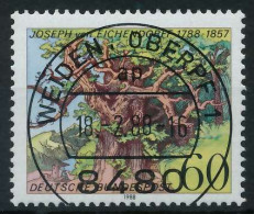 BRD 1988 Nr 1356 Zentrisch Gestempelt X85145E - Gebraucht