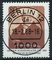 BRD 1988 Nr 1357 Zentrisch Gestempelt X8514B2 - Used Stamps