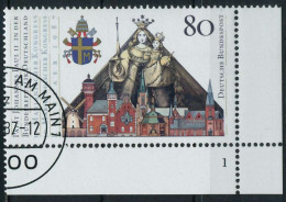 BRD BUND 1987 Nr 1320 Gestempelt FORMNUMMER 1 X85452A - Used Stamps