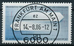 BRD 1986 Nr 1294 Zentrisch Gestempelt S742056 - Used Stamps