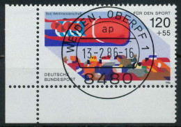 BRD 1986 Nr 1270 Zentrisch Gestempelt ECKE-ULI X85479A - Used Stamps