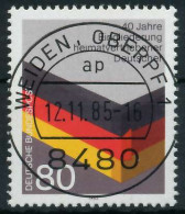 BRD 1985 Nr 1265 Zentrisch Gestempelt X85481E - Used Stamps