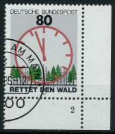 BRD 1985 Nr 1253 Gestempelt FORMNUMMER 2 X854882 - Used Stamps
