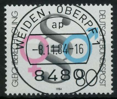 BRD 1984 Nr 1230 Zentrisch Gestempelt X85497A - Usados