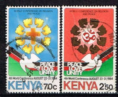 KENYA / Oblitérés / Used / 1984 - Religion Et Paix - Kenia (1963-...)