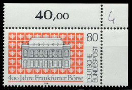 BRD 1985 Nr 1257 Postfrisch ECKE-ORE X855976 - Unused Stamps