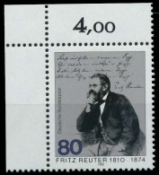 BRD 1985 Nr 1263 Postfrisch ECKE-OLI X855A46 - Unused Stamps