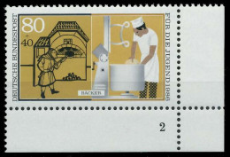 BRD 1986 Nr 1277 Postfrisch FORMNUMMER 2 X855BAA - Unused Stamps