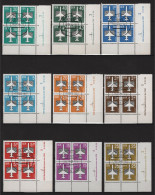 Allemagne - PA N°8 à 16 - Obliteres - Cote 34€ - Stamps