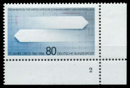BRD 1986 Nr 1294 Postfrisch FORMNUMMER 2 S74C706 - Ongebruikt