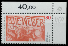 BRD 1987 Nr 1344 Postfrisch ECKE-ORE X8592EA - Unused Stamps