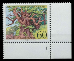 BRD 1988 Nr 1356 Postfrisch FORMNUMMER 1 X85A42E - Unused Stamps
