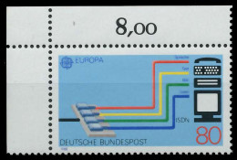 BRD BUND 1988 Nr 1368 Postfrisch ECKE-OLI X85A55E - Ungebraucht