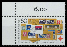 BRD 1988 Nr 1395 Postfrisch ECKE-OLI X85A7D6 - Unused Stamps