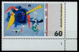 BRD 1989 Nr 1403 Postfrisch FORMNUMMER 1 X85A82E - Unused Stamps