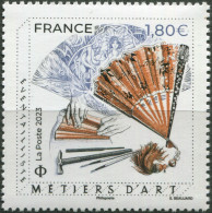 France 2023. Artisans: Fan-Making (MNH OG) Stamp - Ongebruikt