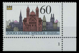 BRD 1990 Nr 1444 Postfrisch FORMNUMMER 1 X85BD92 - Unused Stamps