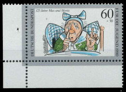 BRD 1990 Nr 1455 Postfrisch ECKE-ULI X85BEDA - Unused Stamps