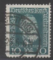 ALLEMAGNE REP WEIMAR N° 359 O Y&T 1924 Cinquantenaire De UPU (Docteur Von Stephan) - Used Stamps