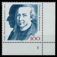BRD 1990 Nr 1473 Postfrisch FORMNUMMER 2 S762F7A - Unused Stamps