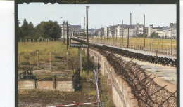 CPSM GF - BERLIN, Berliner Mauer Swischen, Potsdamer Platz Und Brandenburger Tor - 1962 - - Mur De Berlin