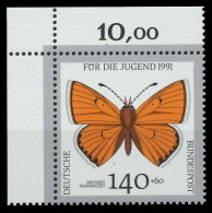 BRD 1991 Nr 1519 Postfrisch ECKE-OLI S763532 - Ungebraucht