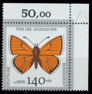 BRD 1991 Nr 1519 Postfrisch ECKE-ORE X85D66E - Unused Stamps