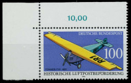 BRD 1991 Nr 1524 Postfrisch ECKE-OLI X85D6F6 - Ungebraucht