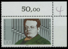 BRD 1991 Nr 1529 Postfrisch ECKE-ORE X85D7F2 - Unused Stamps